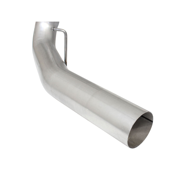 aFe Power Large Bore-HD 5 IN 409 Stainless Steel Turbo-Back Exhaust System w/ Muffler Ford Diesel Trucks 99-03 V8-7.3L (td)
