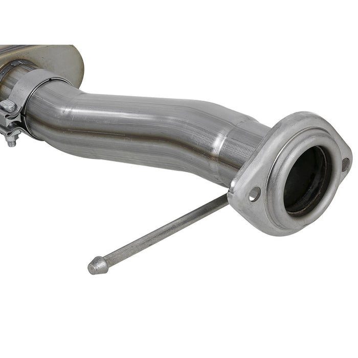 aFe Power Rebel Series 3 IN to 2-1/2 IN 409 Stainless Steel Cat-Back Exhaust Ford F-150 11-14 V6-3.5L (tt)