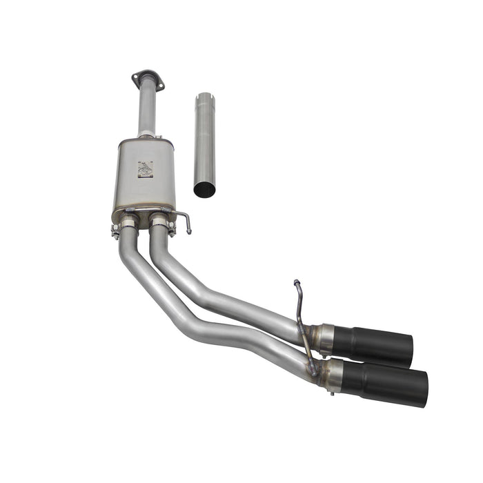 aFe Power Rebel Series 3 IN to 2-1/2 IN 409 Stainless Steel Cat-Back Exhaust Ford F-150 15-20 V6-2.7L (tt)/V6-3.5L (tt)/V8-5.0L