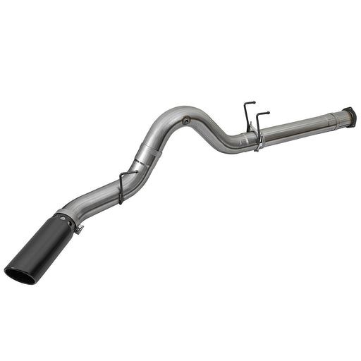 aFe Power Large Bore-HD 5 IN 409 Stainless Steel DPF-Back Exhaust System Ford Diesel Trucks 17-20 V8-6.7L (td)