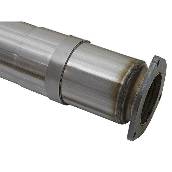 aFe Power Large Bore-HD 5 IN 409 Stainless Steel DPF-Back Exhaust System Ford Diesel Trucks 17-20 V8-6.7L (td)