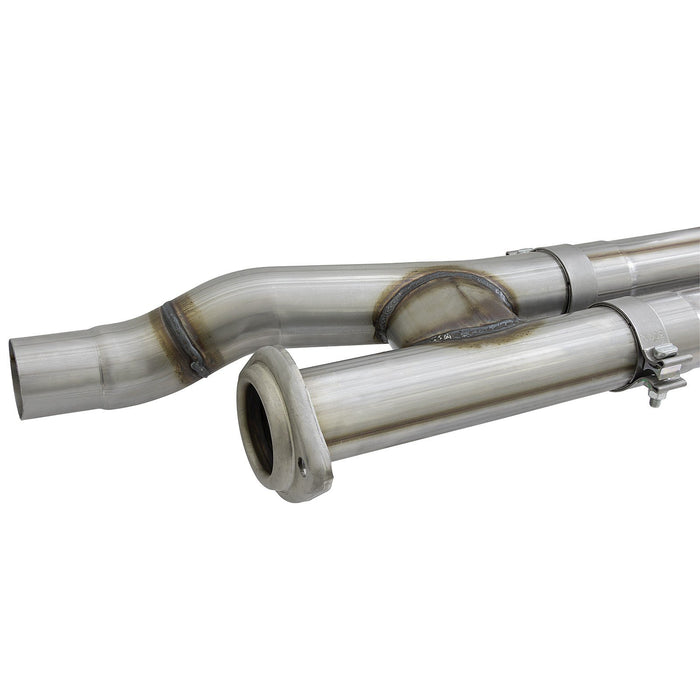 aFe Power Rebel Series 3 IN 409 Stainless Steel Cat-Back Exhaust System Ford F-150 Raptor 17-20 V6-3.5L (tt)