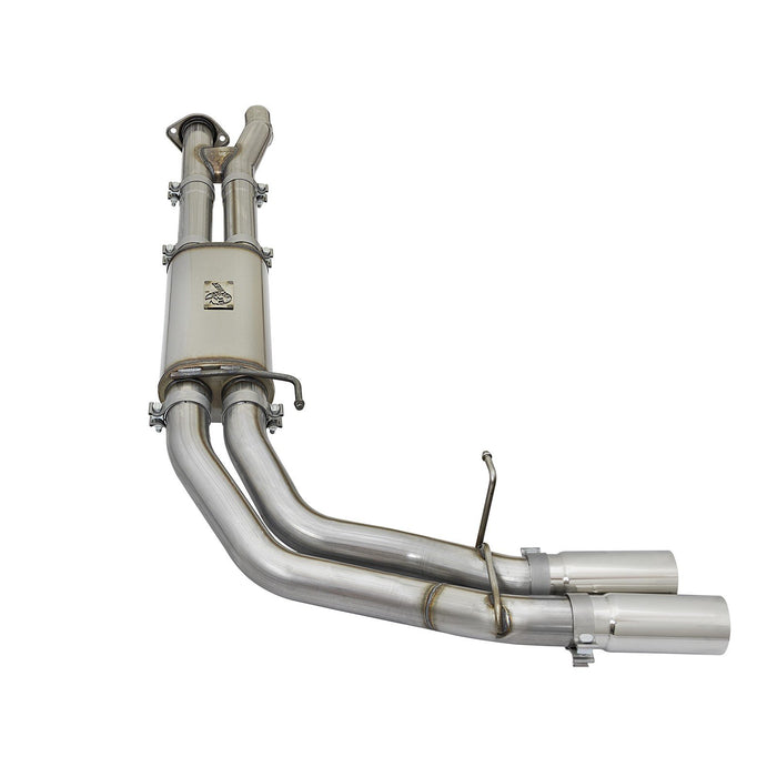 aFe Power Rebel Series 3 IN 409 Stainless Steel Cat-Back Exhaust System Ford F-150 Raptor 17-20 V6-3.5L (tt)