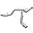 aFe Power Large Bore-HD 4 IN 409 Stainless Steel DPF-Back Exhaust System Ford Diesel Trucks 17-20 V8-6.7L (td)