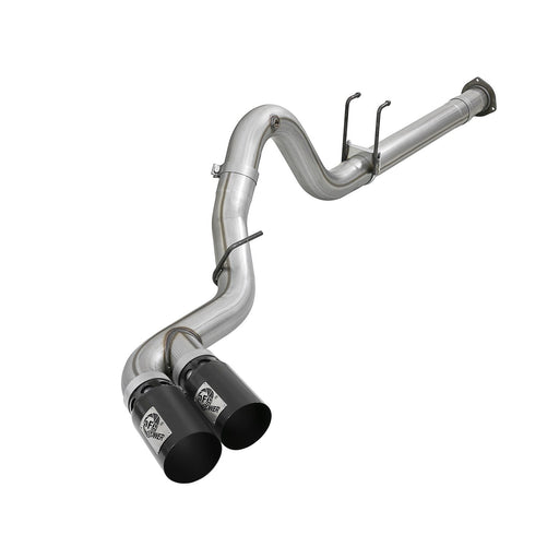 aFe Power Rebel XD 4 IN 409 Stainless Steel DPF-Back Exhaust System Ford Diesel Trucks 17-20 V8-6.7L (td)