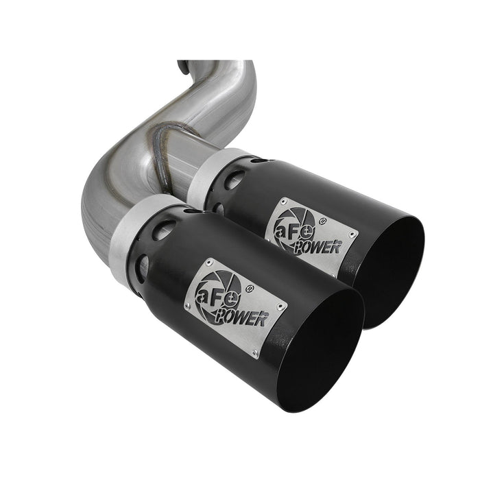 aFe Power Rebel XD 4 IN 409 Stainless Steel DPF-Back Exhaust System Ford Diesel Trucks 17-20 V8-6.7L (td)