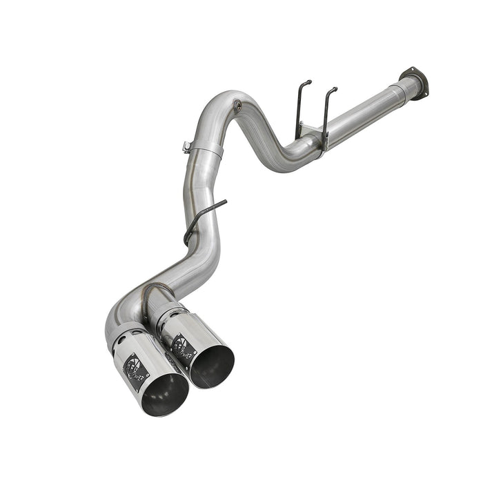 aFe Power Rebel XD 4 IN 409 Stainless Steel DPF-Back Exhaust System Ford Diesel Trucks 17-20 V8-6.7L (td)