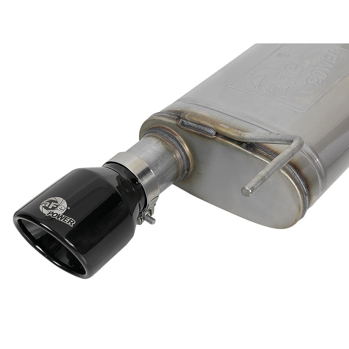 aFe Power Mach Force Xp Stainless Steel Axle Back Exhaust System Tips Ford Mustang GT 15-17 V8-5.0L