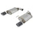 aFe Power Mach Force Xp Stainless Steel Axle Back Exhaust System Tips Ford Mustang GT 15-17 V8-5.0L