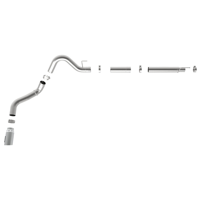 aFe Power Atlas 4 IN Aluminized Steel DPF-Back Exhaust System Ford F-150 18-20 V6-3.0L (td)