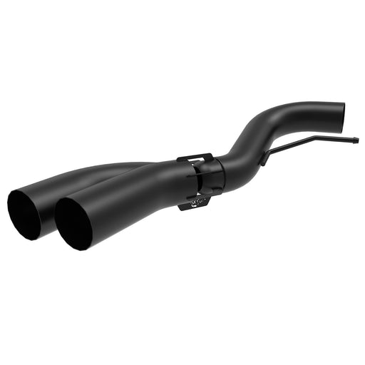aFe Power Rebel 409 Stainless Steel DPF-Back Exhaust System Black Tips Ford F-150 18-20 V6-3.0L (td)