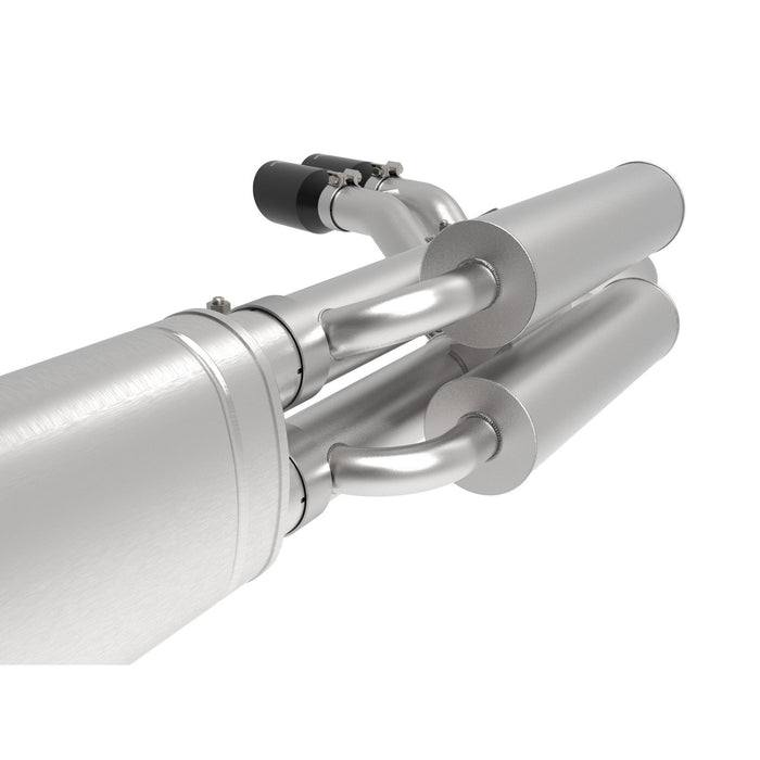 aFe Power Rebel Series 3 IN 409 Stainless Steel Cat-Back Exhaust System Ford F-250/F-350 17-20 V8-6.2/7.3L
