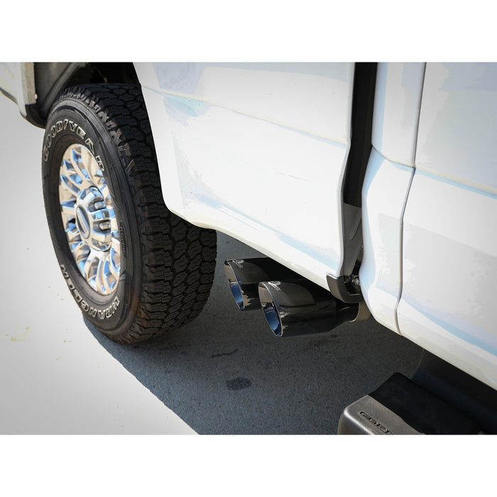 aFe Power Rebel Series 3 IN 409 Stainless Steel Cat-Back Exhaust System Ford F-250/F-350 17-20 V8-6.2/7.3L