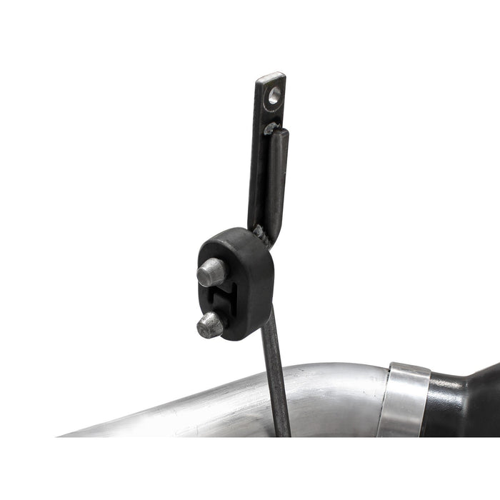 aFe Power Large Bore-HD 4 IN 409 Stainless Steel DPF-Back Exhaust System Ford Diesel Trucks 15-16 V8-6.7L (td)