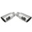 aFe Power Large Bore-HD 4 IN 409 Stainless Steel DPF-Back Exhaust System Ford Diesel Trucks 15-16 V8-6.7L (td)