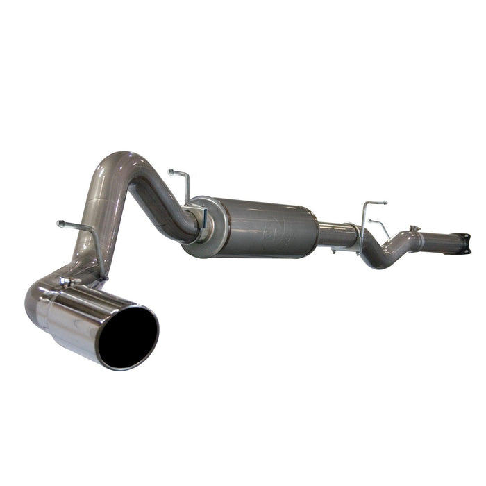 aFe Power Large Bore-HD 4 IN 409 Stainless Steel Cat-Back Exhaust System GM Diesel Trucks 01-05 V8-6.6L (td) LB7/LLY