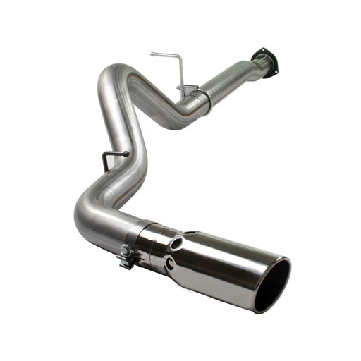 aFe Power Large Bore-HD 4 IN 409 Stainless Steel DPF-Back Exhaust System GM Diesel Trucks 07.5-10 V8-6.6L (td) LMM