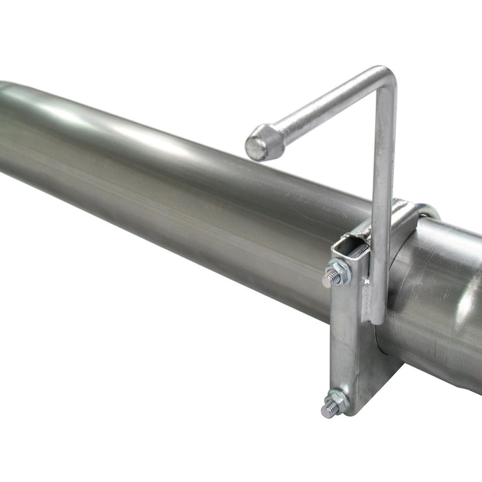aFe Power Large Bore-HD 4 IN 409 Stainless Steel DPF-Back Exhaust System GM Diesel Trucks 07.5-10 V8-6.6L (td) LMM