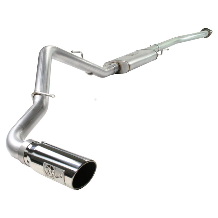 aFe Power Mach Force-Xp 3 IN 409 Stainless Steel Cat-Back Exhaust System w/Black Tip GM Truck 1500 99-03 V6/V8