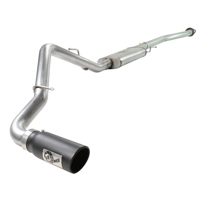 aFe Power Mach Force-Xp 3 IN 409 Stainless Steel Cat-Back Exhaust System w/Black Tip GM Trucks 1500 04-07 V6/V8