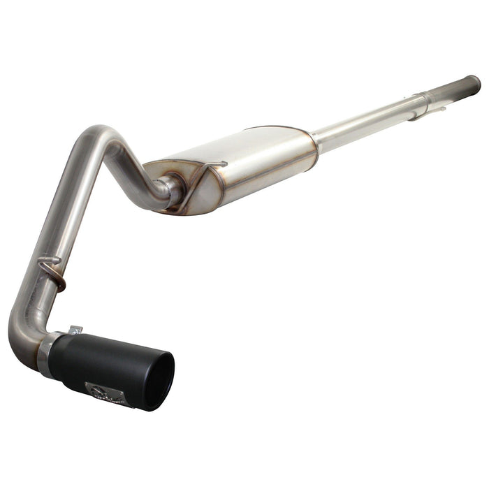 aFe Power Mach Force-Xp 3 IN 409 Stainless Steel Cat-Back Exhaust System w/Black Tip GM Silverado/Sierra 09-13 V6-4.3L/V8-4.8L/5.3L