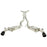 aFe Power Mach Force-Xp 3 IN 409 Stainless Steel Cat-Back Exhaust System w/Black Tip Chevrolet Camaro 10-13 V8-6.2L