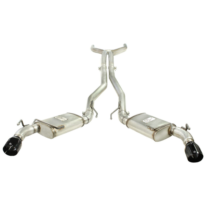 aFe Power Mach Force-Xp 3 IN 409 Stainless Steel Cat-Back Exhaust System w/Black Tip Chevrolet Camaro 10-13 V8-6.2L