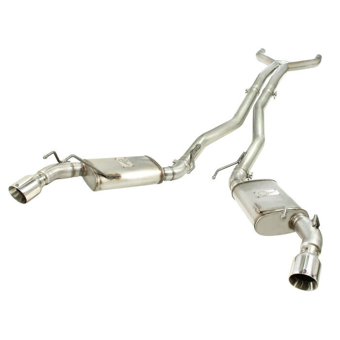 aFe Power Mach Force-Xp 3 IN 409 Stainless Steel Cat-Back Exhaust System w/Black Tip Chevrolet Camaro 10-13 V8-6.2L