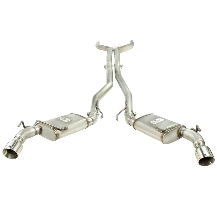aFe Power Mach Force-Xp 3 IN 409 Stainless Steel Cat-Back Exhaust System w/Black Tip Chevrolet Camaro 10-13 V8-6.2L