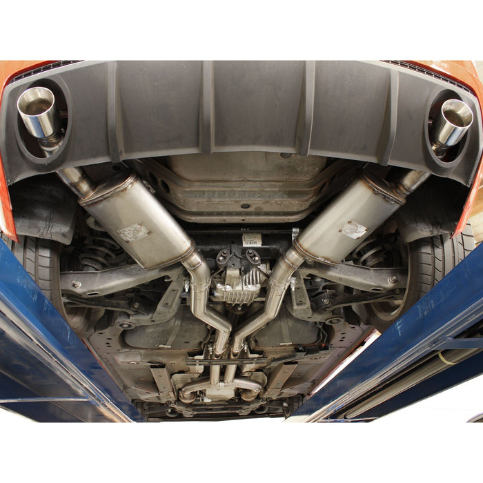 aFe Power Mach Force-Xp 3 IN 409 Stainless Steel Cat-Back Exhaust System w/Black Tip Chevrolet Camaro 10-13 V8-6.2L