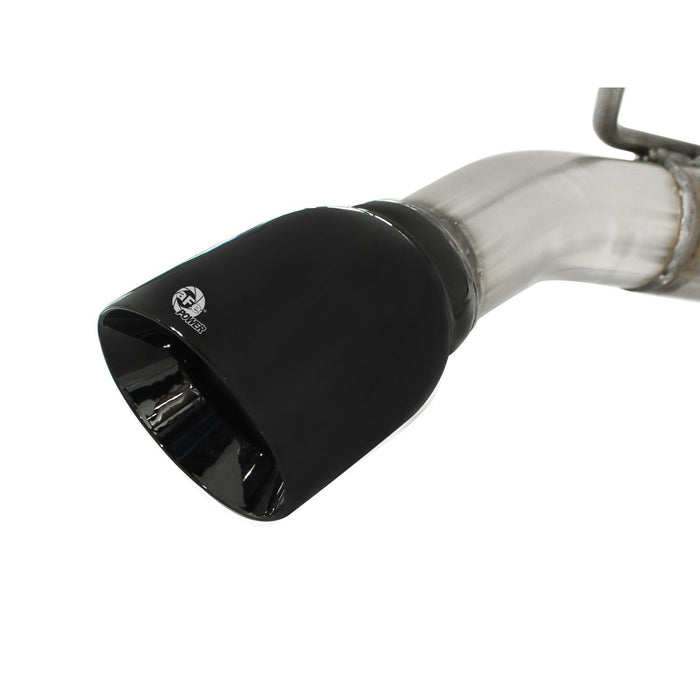 aFe Power Mach Force-Xp 2-1/2in 409 Stainless Steel Cat-Back Exhaust System w/Black Tip Chevrolet Camaro 10-13 V6-3.6L