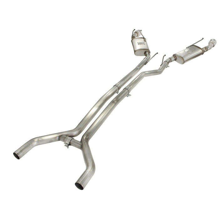 aFe Power Mach Force-Xp 2-1/2in 409 Stainless Steel Cat-Back Exhaust System w/Black Tip Chevrolet Camaro 10-13 V6-3.6L