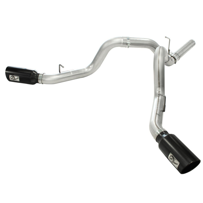 aFe Power Atlas 4 IN Aluminized Steel DPF-Back Exhaust System GM Diesel Trucks 11-16 V8-6.6L (td) LML
