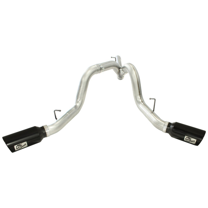 aFe Power Atlas 4 IN Aluminized Steel DPF-Back Exhaust System GM Diesel Trucks 11-16 V8-6.6L (td) LML