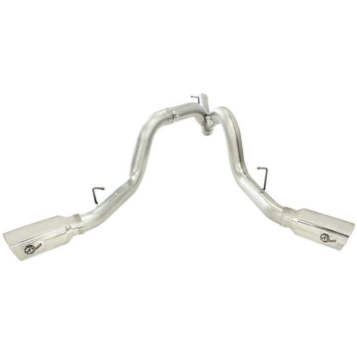 aFe Power Atlas 4 IN Aluminized Steel DPF-Back Exhaust System GM Diesel Trucks 11-16 V8-6.6L (td) LML