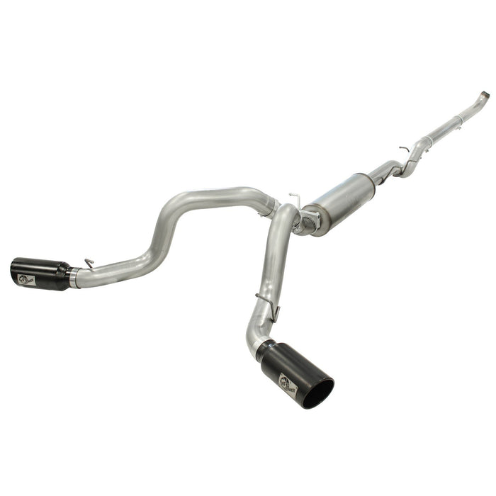 aFe Power Atlas 4 IN Aluminized Steel Downpipe-Back Exhaust System GM Diesel Trucks 02-04 V8-6.6L (td) LB7