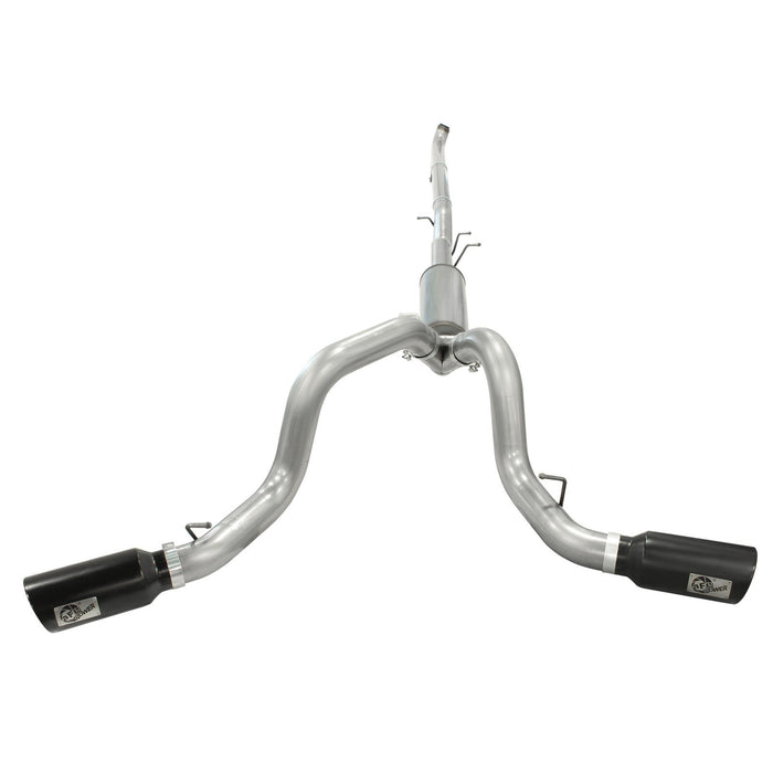 aFe Power Atlas 4 IN Aluminized Steel Downpipe-Back Exhaust System GM Diesel Trucks 02-04 V8-6.6L (td) LB7