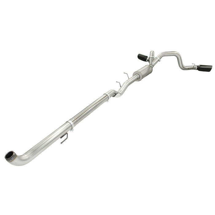 aFe Power Atlas 4 IN Aluminized Steel Downpipe-Back Exhaust System GM Diesel Trucks 02-04 V8-6.6L (td) LB7