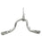 aFe Power Atlas 4 IN Aluminized Steel Downpipe-Back Exhaust System GM Diesel Trucks 02-04 V8-6.6L (td) LB7