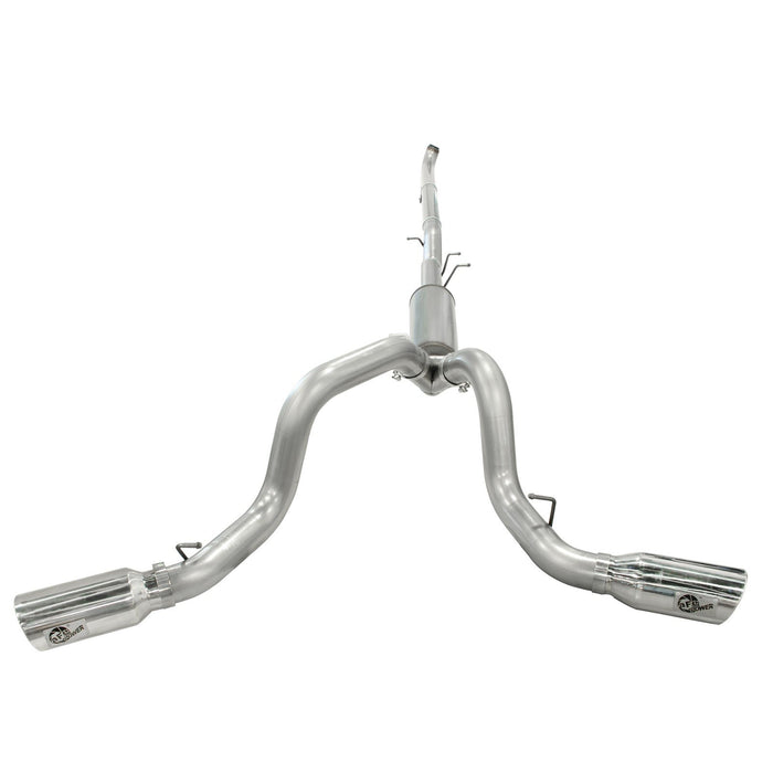 aFe Power Atlas 4 IN Aluminized Steel Downpipe-Back Exhaust System GM Diesel Trucks 02-04 V8-6.6L (td) LB7