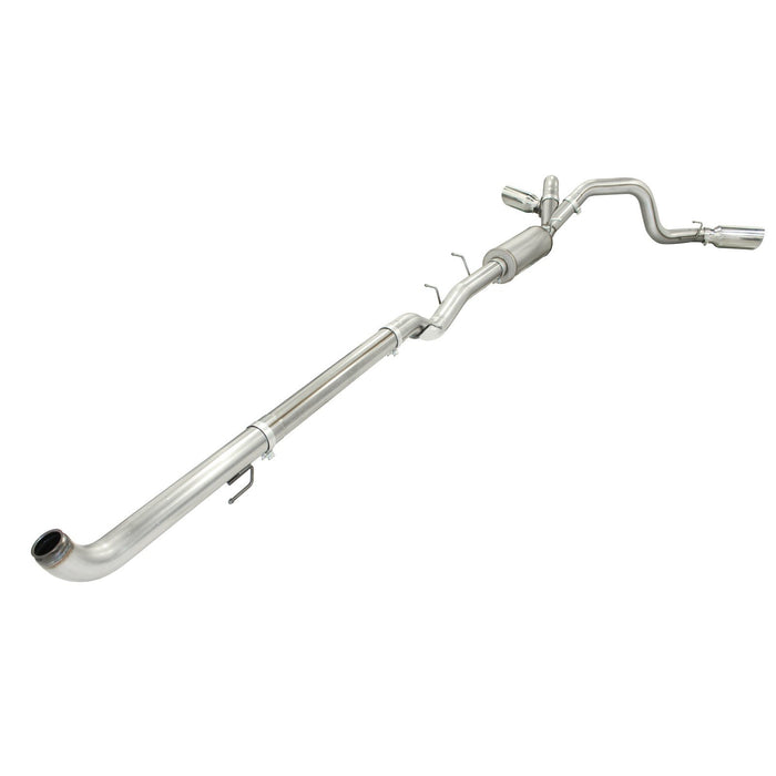 aFe Power Atlas 4 IN Aluminized Steel Downpipe-Back Exhaust System GM Diesel Trucks 02-04 V8-6.6L (td) LB7