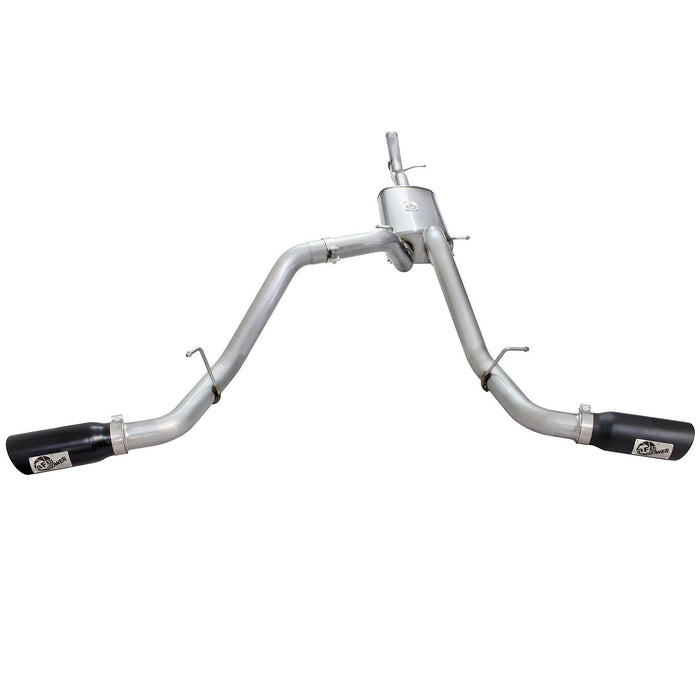 aFe Power Mach Force-Xp 3 IN 409 Stainless Steel Cat-Back Exhaust System w/Black Tip GM Silverado/Sierra 1500 09-18 / Silverado LD/Sierra Limited 2019 V6-4.3/V8-4.8/5.3L