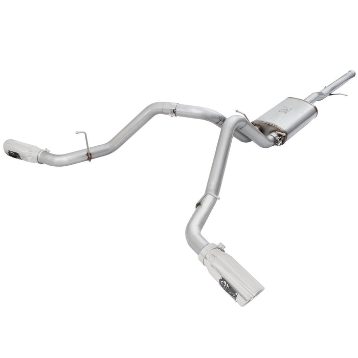 aFe Power Mach Force-Xp 3 IN 409 Stainless Steel Cat-Back Exhaust System w/Black Tip GM Silverado/Sierra 1500 09-18 / Silverado LD/Sierra Limited 2019 V6-4.3/V8-4.8/5.3L