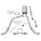 aFe Power Mach Force-Xp 3 IN 409 Stainless Steel Cat-Back Exhaust System w/Black Tip GM Silverado/Sierra 1500 09-18 / Silverado LD/Sierra Limited 2019 V6-4.3/V8-4.8/5.3L