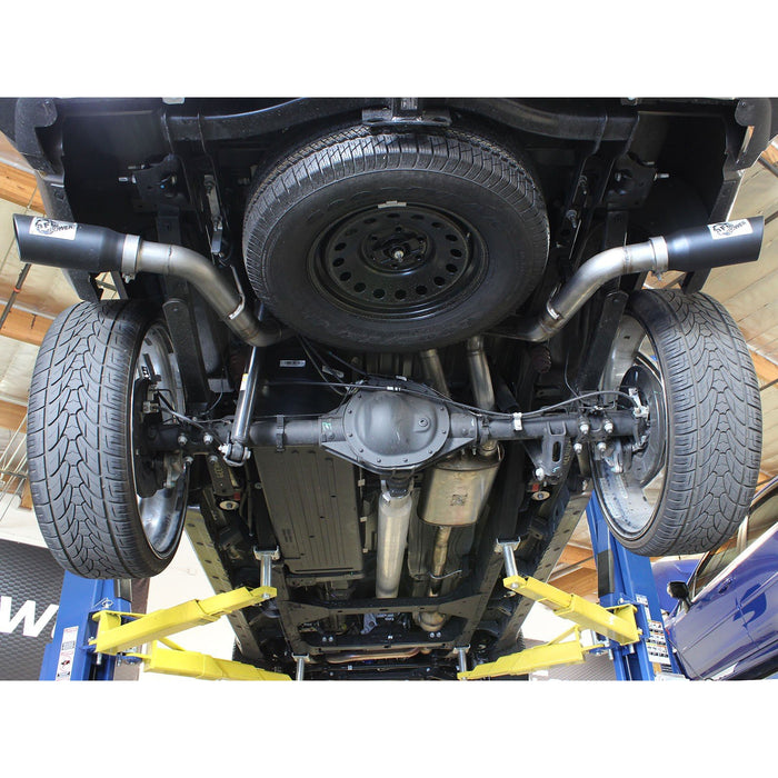 aFe Power Mach Force-Xp 3 IN 409 Stainless Steel Cat-Back Exhaust System w/Black Tip GM Silverado/Sierra 1500 09-18 / Silverado LD/Sierra Limited 2019 V6-4.3/V8-4.8/5.3L