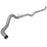 aFe Power Large Bore-HD 5 IN 409 Stainless Steel Downpipe-Back Exhaust System w/ Muffler GM Diesel Trucks 02-04 V8-6.6L (td) LB7