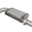 aFe Power Rebel Series 3 IN 409 Stainless Steel Cat-Back Exhaust System w/Black Tip GM Colorado/Canyon 15-20 L4-2.5L / 15-16 V6-3.6L