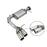 aFe Power Rebel Series 3 IN 409 Stainless Steel Cat-Back Exhaust System w/Black Tip GM Colorado/Canyon 15-20 L4-2.5L / 15-16 V6-3.6L