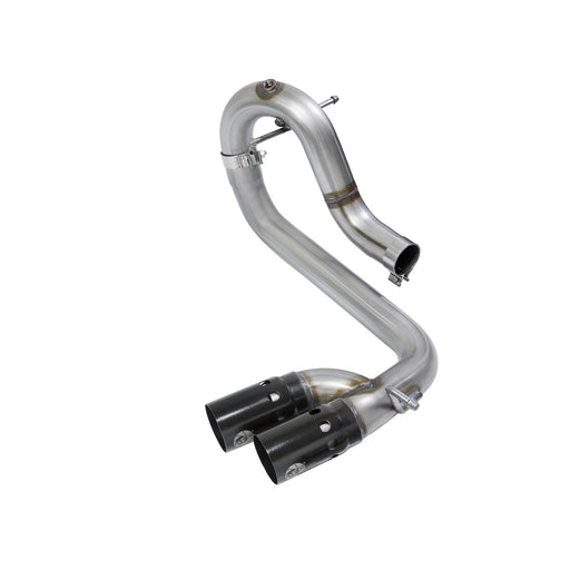 aFe Power Rebel Series 3 IN 409 Stainless Steel DPF-Back Exhaust System w/Black Tip GM Colorado/Canyon 16-20 L4-2.8L (td) LWN