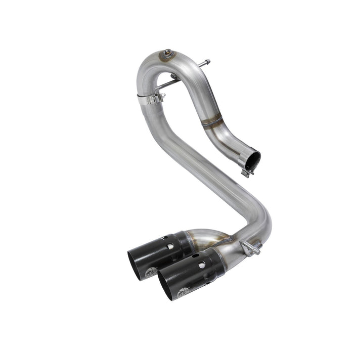 aFe Power Rebel Series 3 IN 409 Stainless Steel DPF-Back Exhaust System w/Black Tip GM Colorado/Canyon 16-20 L4-2.8L (td) LWN